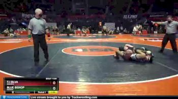 1 lbs Quarterfinal - Blue Bishop, Herrin vs TJ Silva, Dakota