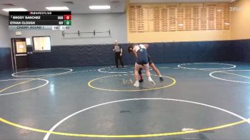 126 lbs Champ. Round 1 - Brody Sanchez, Sherwood vs Ethan Clough, Hood River Valley