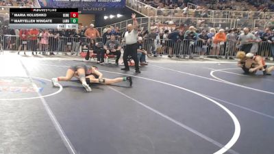 140 lbs Champ. Round 1 - Maria Holushko, Key West vs Maryellen Wingate, Lake Mary