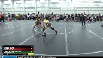 105 lbs Finals (2 Team) - Kaden Durr, Machine Shed vs Mikhail Montgomery, Neighborhood