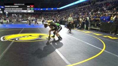 138 lbs Consi Of 16 #1 - Chase Claassen, Windsor (NC) vs Lincoln McClenahan, Granada Hills (LA)