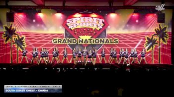 South Coast Cheer - Crush [2026 L2 Junior - Flex - Medium Day 2] 2026 Spirit Sports Grand Nationals