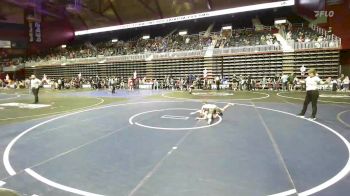 58 lbs Quarterfinal - Ryker Hladky, Casper WC vs Barrett Reeder, Project WC