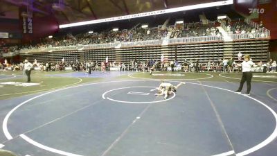 58 lbs Quarterfinal - Ryker Hladky, Casper WC vs Barrett Reeder, Project WC