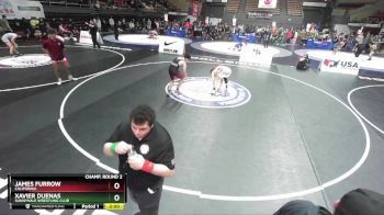 165 lbs Champ. Round 2 - James Furrow, California vs Xavier Duenas, Sunnyvale Wrestling Club