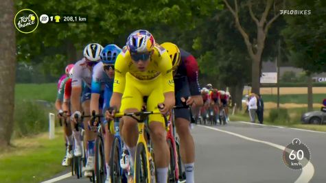 Yellow Jersey Wout Van Aert Splits Peloton At Start Of Stage 6 Of 2022 Tour De France