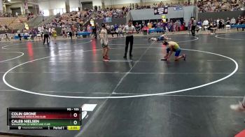 105 lbs Champ. Round 1 - Colin Grone, Buccaneer Wrestling Club vs Caleb Nielsen, Williamson Co Wrestling Club