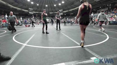 105 lbs Round Of 16 - Brylee Bernzott, Weatherford Youth Wrestling vs Aiden Robertson, Gore Pirates Youth Wrestling