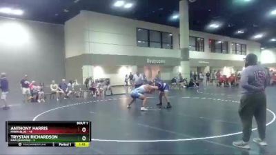 195 lbs Round 1 (6 Team) - Anthony Harris, MAWA Blue vs Trystan Richardson, Raw (Raleigh)