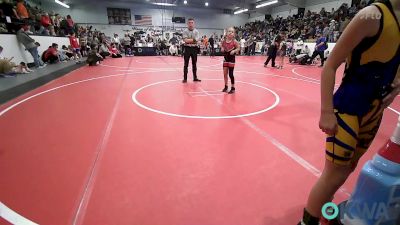 78 lbs Rr Rnd 3 - Kaydance Williams, Locust Grove Youth Wrestling vs Rylea Vogel, Pryor Tigers