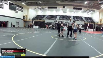 77 lbs 5th Place Match - Brody Baldridge, Garrett Wrestling Club vs Esdon Morphet, Indian Creek Wrestling Club