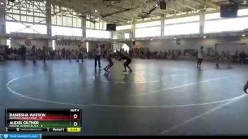 132 lbs Round 2 (4 Team) - Daniesha Watson, Charlies Angels Pink vs Alexis Giltner, Indiana INFERNO BLACK