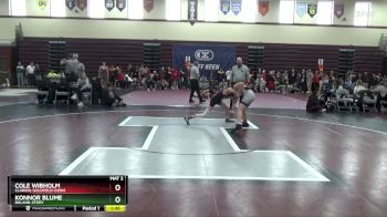 106 lbs Cons. Round 2 - Cole Wibholm, Clarion-Goldfield-Dows vs Konnor Blume, Roland-Story