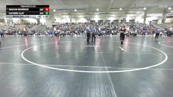 110 lbs Champ. Round 1 - Macon Morrow, TN Wrestling Academy vs Cayden Clay, Elite Wrestling Academy