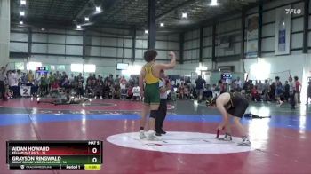 190 lbs Cons. Round 2 - Grayson Ringwald, Great Bridge Wrestling Club vs Aidan Howard, Kellam Mat Rats