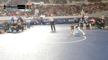 122-D2 Quarterfinal - Brianna Maltos, Lake Havasu High School vs Roxy Robinson, Crismon