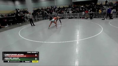 150 lbs Cons. Round 2 - Mercer Ashley, Cardinal Wrestling Club vs Christopher Acuna, Montana Disciples Wrestling Club