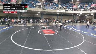113 lbs Cons. Round 3 - Michael Anguiano, Glenbrook North vs Elijah Bell, Lincoln-Way (East)