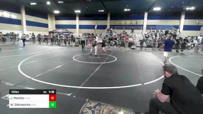 150 lbs Round Of 16 - Jaxon Mackey, Legends Of Gold LV vs Weston Steinepreis, Chain Wr Ac