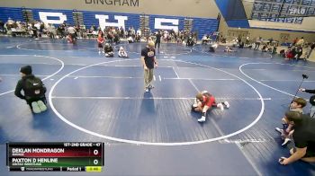 47 lbs Quarterfinal - Paxton D Henline, Uintah Wrestling vs Deklan Mondragon, Ravage