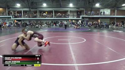 174 lbs Semifinal - Jacob Sherzer, Cornell College vs Adam Sylvester, Augsburg