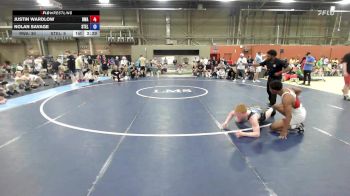 69 kg Semifinal - Justin Wardlow, Roundtree Wrestling Academy 1 - HSE vs Nolan Savage, Steller Trained Embo - HSE