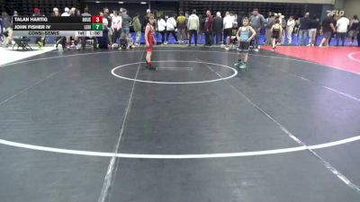 65 lbs Consolation - Talan Hartig, Houston vs John Fisher IV, Lehighton