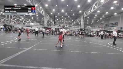 50 lbs Round 1 - Gabrielle DiVello, All I See Is Gold Academy vs Sage Grover, Cordoba Trained