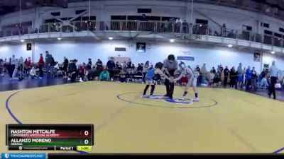 62 lbs Cons. Semi - Nashton Metcalfe, Contenders Wrestling Academy vs Allanzo Moreno, Indiana