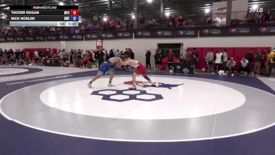 92 kg Cons. Semis - Tucker Hogan, Mat-Town USA vs Nick Nosler, Southern Illinois Regional Training Center