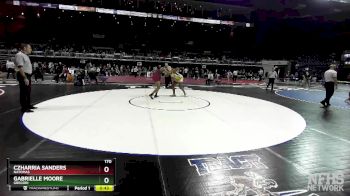 170 lbs Cons. Semi - Gabrielle Moore, Gregori vs Czharria Sanders, Natomas