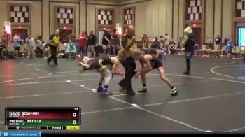 95 lbs Round 4 (6 Team) - Michael Batista, Buxton vs David Bowman, Olympic