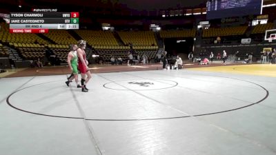 133 lbs Rr Rnd 4 - Tyson Charmoli, Unattached-Wyoming vs Jake Castegneto, Utah Valley