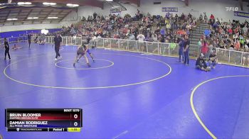 102 lbs 2nd Place Match - Bruin Bloomer, Eastern Oregon Elite vs Damian Rodriguez, All-Phase Wrestling