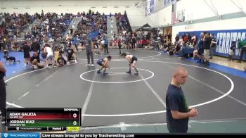 77 lbs Semifinal - Jordan Ruiz, Hawkeye WC vs Adam Galicia, Valdez WC