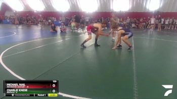150 lbs Round 3 (16 Team) - Charlie Knese, Buffalo vs Michael Nail, Rochester Century