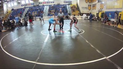 150 lbs Round 1 (8 Team) - Liam Leggett, LG Maroon vs Logan Hornbaker, Naperville Central