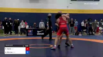 77 kg Round Of 16 - Ryan Ojeda, California vs Austin Morrow, New York Athletic Club