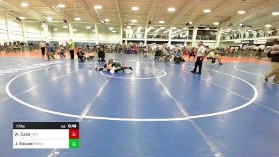 77 lbs Consi Of 16 #2 - Weston Cass, Fisheye WC vs Jay Mouser, None