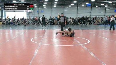 92 lbs Round 2 (10:30am Friday) - Troy Carizalis, Team Ohio vs Jaxon Mancuso, Oklahoma Elite