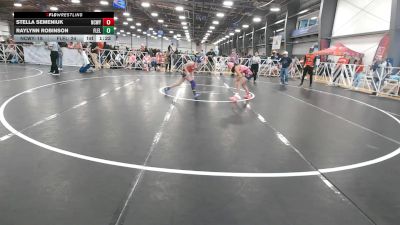 92 lbs Round 2 (10:30am Friday) - Raylynn Robinson, Florida Elite vs Stella Semeniuk, NCWAY National Team