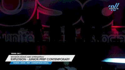Envision Dance and Gymnastics - Explosion - Junior Prep Contemporary [2025 Junior - Prep - Contemporary/Lyrical Day 1] 2025 USA All Star Dance Super Nationals