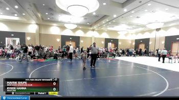 52 lbs Quarterfinal - Mavrik Shupe, Bear River Wrestling Club vs Ryker Hanna, Westlake