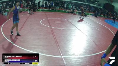 145 lbs Cons. Round 3 - Adrian Gutierrez, Idaho vs Kaden Jennings, Nevada