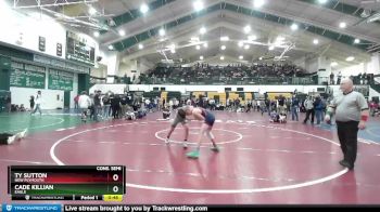 105 lbs Cons. Semi - Ty Sutton, New Plymouth vs Cade Killian, Eagle