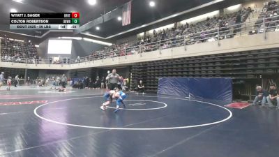 56 lbs Consolation - Wyatt J. Sager, Orrtanna vs Colton Robertson, Downingtown