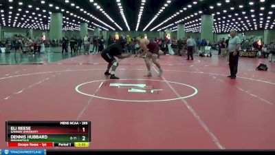 285 lbs Champ. Round 1 - Eli Reese, Gannon University vs Dennis Hubbard, Indianapolis