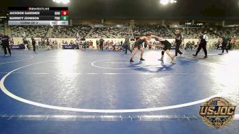 120 lbs Consi Of 4 - Jackson Gardner, Duncan Demon Wrestling vs Barrett Johnson, Pauls Valley Wrestling Club