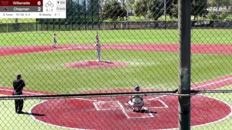 Replay: Willamette vs Chapman | Mar 9 @ 11 AM