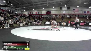 157 lbs Cons. Round 6 - Sean Howk, Southwest Minnesota State vs Marcus Caro, Colorado School Of Mines